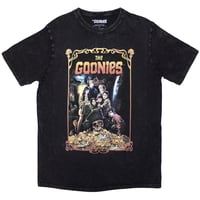 【公式新品】 THE GOONIES - MOVIE POSTER STONE WASH グーニーズTシャツ