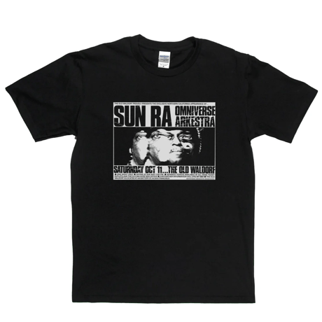 【輸入新品レア】 SUN RA ARKESTRA - OMNIVERSE BLACK GILDAN ULTRA COTTON サンラ Tシャツ
