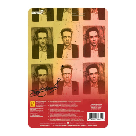 【公式新品】 JOE STRUMMER - REACTION FIGURES - JOE STRUMMER ジョーストラマー フィギュア