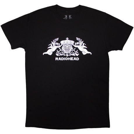 【公式新品】RADIOHEAD - BEARHEAD CREST (BACK PRINT) レディオヘッドTシャツ