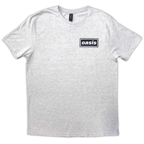 【公式新品】OASIS - DEFINITELY MAYBE PROMO WHITE (BACK PRINT) オアシスTシャツ