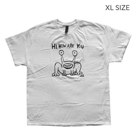 【公式新品】DANIEL JOHNSON - Hi, How Are You Mural WHITE ダニエルジョンソンTシャツ