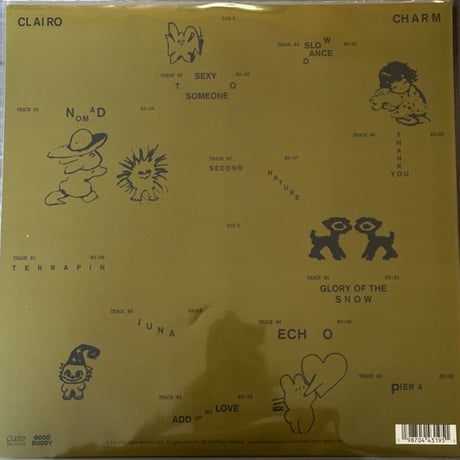 【輸入新品レコード / レア】CLAIRO - CHARM Anniversary Exclusive 3-Color Stripe クレイロ レコード