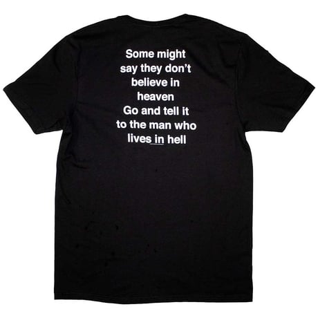 【公式新品】OASIS - SOME MIGHT SAY LYRIC (BACK PRINT) オアシスTシャツ