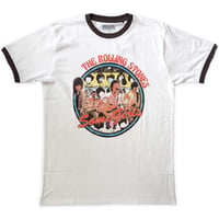 【公式新品】 THE ROLLING STONES - SOME GIRLS CIRCLE RINGER ザローリングストーンズTシャツ
