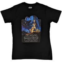 【公式新品】 STAR WARS - A NEW HOPE POSTER スターウォーズTシャツ