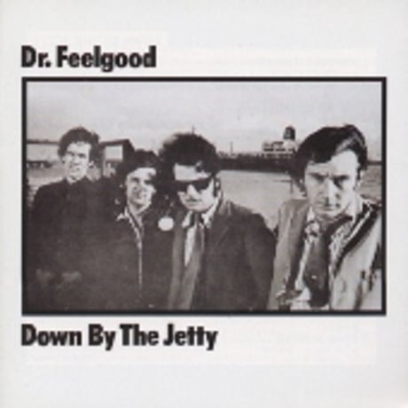 【輸入新品レア】 DR.FEELGOOD - DOWN BY THE JETTY BLACK GILDAN ULTRA COTTON ドクターフィールグッド Tシャツ