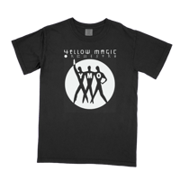 【輸入新品レア】　YELLOW MAGIC ORCHESTRA BLACK イエローマジックオーケストラ YMO Tシャツ Comfort Colors