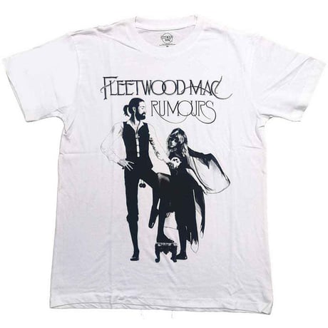 【公式新品】 FLEETWOOD MAC - RUMOURS WHITE フリートウッドマックTシャツ