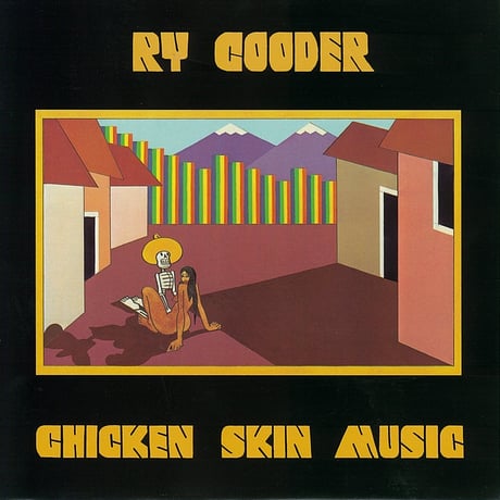 【輸入新品レア】 RY COODER - CHICKEN SKIN MUSIC Gildan Ultra Cotton ライクーダー Tシャツ