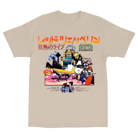 【公式新品】 LED ZEPPELIN - Japanese Srts レッドツェッペリンTシャツ