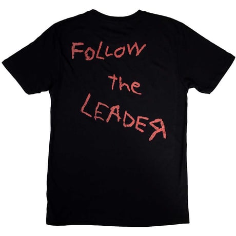 【公式新品】 KORN - FOLLOW THE LEADER HOPSCOTCH (Back Print) kornTシャ コーンTシャツ