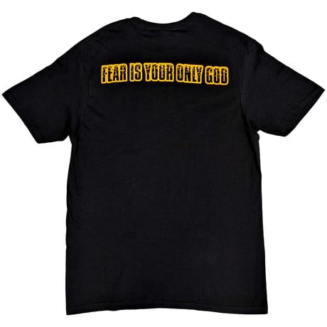 【公式新品】RAGE AGAINST THE MACHINE  - FEAR IS OUR ONLY GOD (BACK PRINT) レイジアゲインストザマシーン Tシャツ