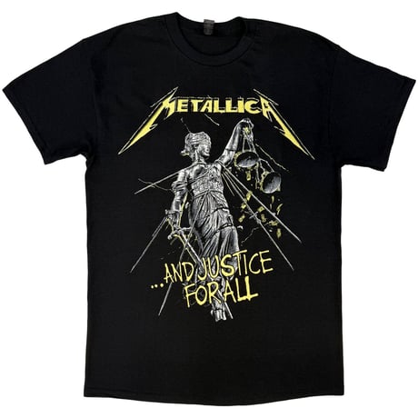 【公式新品】 METALLICA - AND JUSTICE FOR ALL TRACKS (BACK PRINT) メタリカTシャツ GILDAN HEAVY COTTON