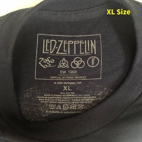 【公式新品】 LED ZEPPELIN - UNION JACK NAVY レッドツェッペリンTシャツ