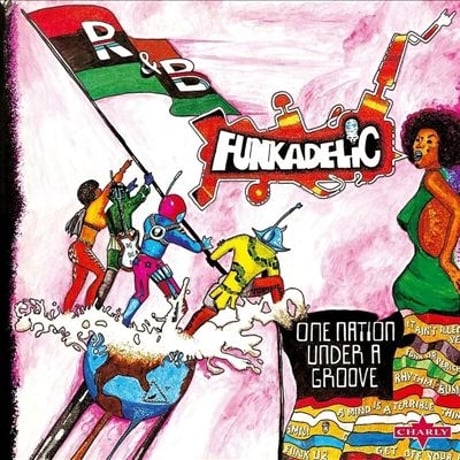 【公式新品】 FUNKADELIC – ONE NATION UNDER A GROOVE ファンカデリックTシャツ GILDAN HEAVY COTTON
