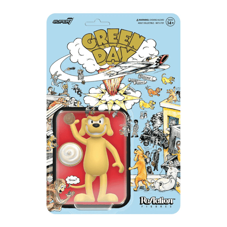 【公式新品 / アウトレット】GREEN DAY - REACTION FIGURES - DOOKIE DOG グリーンデイ グッズ