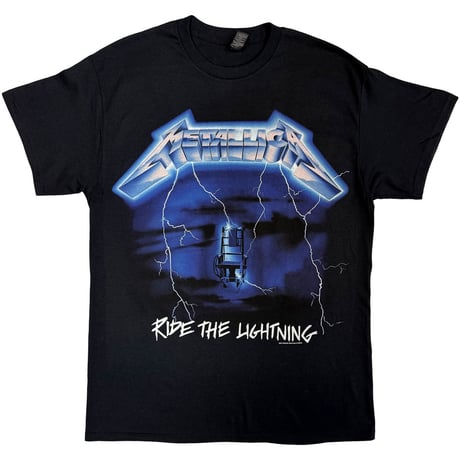 【公式新品】 METALLICA - RIDE THE LIGHTNING TRACKS (BACK PRINT) メタリカTシャツ GILDAN HEAVY COTTON