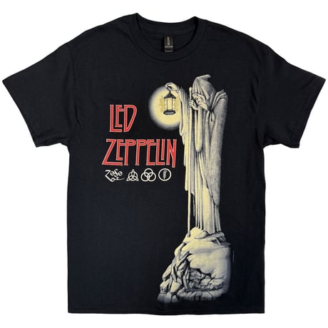 【公式新品】 LED ZEPPELIN - HERMIT レッドツェッペリンTシャツ GILDAN HEAVY COTTON