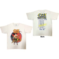 【公式新品】 OZZY OSBOURNE - THE ULTIMATE SIN TOUR '86 NATURAL (Back Print) オジーオズボーン Tシャツ