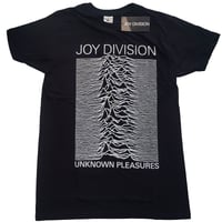 【公式新品】 JOY DIVISION - UNKNOWN PLEASURES WHITE ON BLACK ジョイディヴィジョン Tシャツ