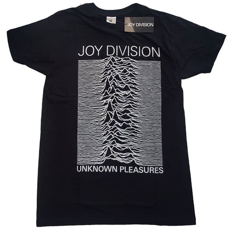 【公式新品】 JOY DIVISION - UNKNOWN PLEASURES WHITE ON BLACK ジョイディヴィジョン Tシャツ