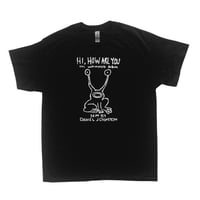 【公式新品】DANIEL JOHNSON - Hi, How Are You BLACK ダニエルジョンソンTシャツ