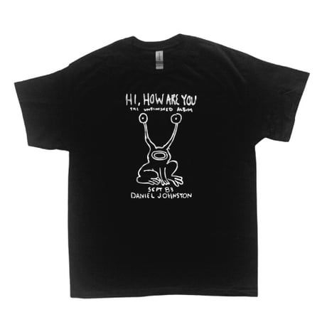 【公式新品】DANIEL JOHNSON - Hi, How Are You BLACK ダニエルジョンソンTシャツ