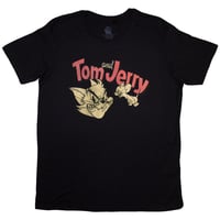 【公式新品】 TOM & JERRY -RETRO BLACK トムとジェリー グッズ Tシャツ