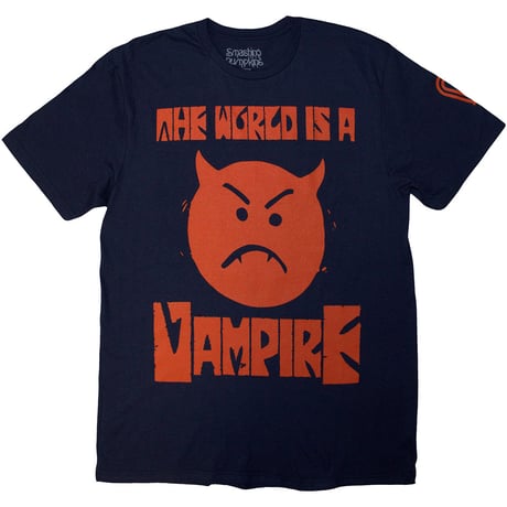 【公式新品】THE SMASHING PUMPKINS - WORLD IS A VAMPIRE (Back Print)スマッシングパンプキンズTシャツ