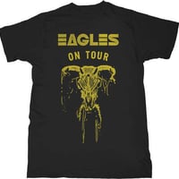 【公式新品】EAGLES - ON TOUR SKULL  イーグルス tシャツ
