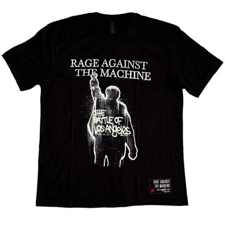 【公式新品】RAGE AGAINST THE MACHINE - BOLA ALBUM COVER BLACK (Back Print) レイジアゲインストザマシーンTシャツ