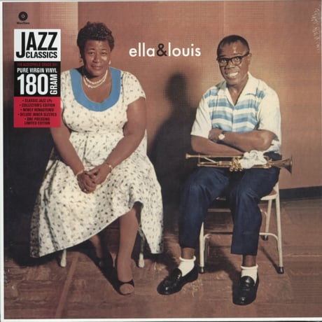 【JAZZ名盤 / 輸入新品レコード】ELLA FITZGERALD ＆ LOUSI ARMSTRONG - ELLA & LOUIS エラ＆ルイ レコード ルイアームストロング