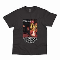 【公式新品】 JIMI HENDRIX - BURNING GUITAR CLASSIC HEAVY COTTON ジミヘンドリックスTシャツ