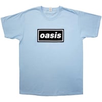【公式新品】OASIS - DECCA LOGO BLUE オアシスTシャツ
