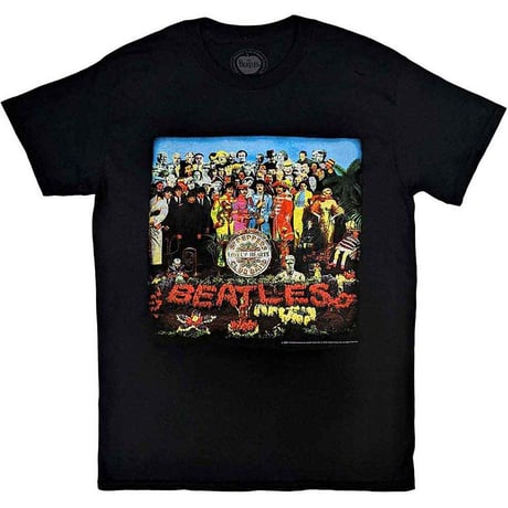 【公式新品】THE BEATLES - VINTAGE SGT PEPPER (Back Print) ザビートルズTシャツ