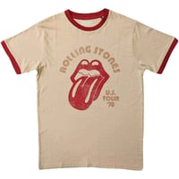 【公式新品】　THE ROLLING STONES - US TOUR 1978 RINGER ザローリングストーンズTシャツ