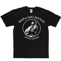 【輸入新品レア】LOWELL GEORGE - ROCK & ROLL DOCTOR Gildan Ultra Cotton ローウェルジョージ Tシャツ リトルフィート Tシャツ