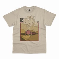 【公式新品】THE BAND - SMOKEY BIG PINK SAND GILDAN HEAVY COTTON ザバンドTシャツ
