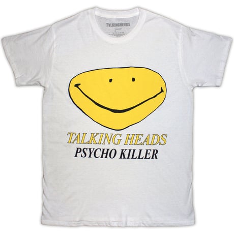 【公式新品】 TALKING HEADS - PSYCHO KILLER トーキングヘッズ Tシャツ
