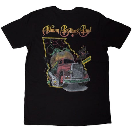 【公式新品】THE ALLMAN BROTHERS BAND - ROAD GOES ON (Back Print) オールマンブラザーズバンド Tシャツ