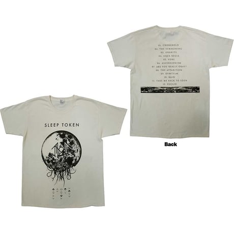 【公式新品】SLEEP TOKEN - TAKE ME BACK TO EDEN (Back Print) スリープトークン Tシャツ