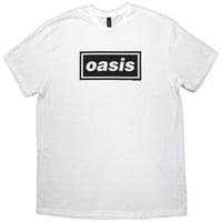 【公式新品】OASIS - DECCA LOGO WHITE オアシスTシャツ