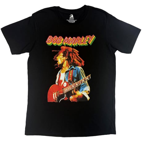 【公式新品】 BOB MARLEY - LIVE CONCERT BLACK (Back Print) ボブマーリーTシャツ
