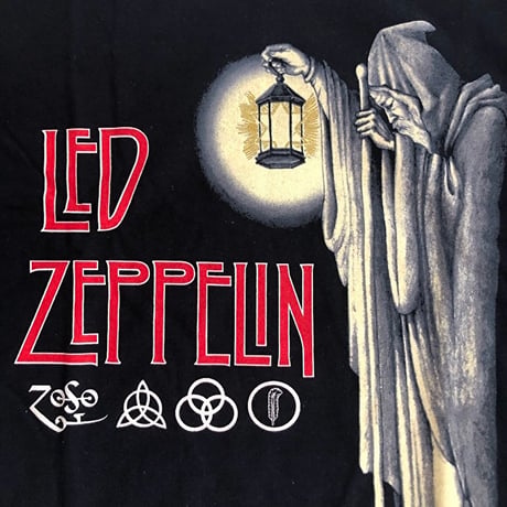 【公式新品】 LED ZEPPELIN - HERMIT レッドツェッペリンTシャツ GILDAN HEAVY COTTON