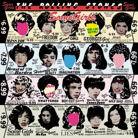 【公式新品】THE ROLLING STONES - SOME GIRLS ALBUM SLEEVE PRINT ザローリングストーンズTシャツ