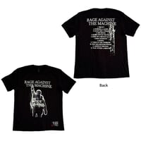 【公式新品】RAGE AGAINST THE MACHINE - BOLA ALBUM COVER BLACK (Back Print) レイジアゲインストザマシーンTシャツ