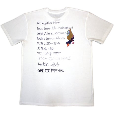 【公式新品】THE BEATLES - YELLOW SUBMARINE HEADS COLLAGE / ATN (Back Print) ザビートルズTシャツ