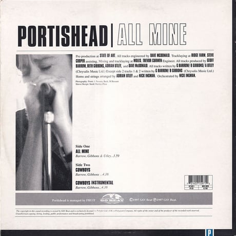 【輸入新品レア】 PORTISHEAD - ALL MINE ポーティスヘッドTシャツ Gildan Ultra Cotton