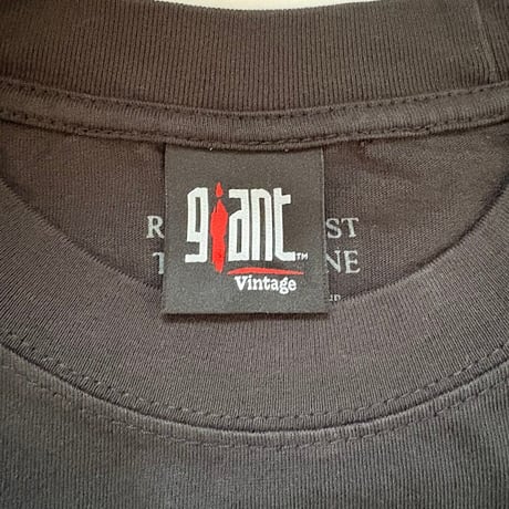 【公式新品/GIANT VINTAGE】RAGE AGAINST THE MACHINE - FEAR IS OUR ONLY GOD VINTAGE BLACK レイジアゲインストザマシーンTシャツ